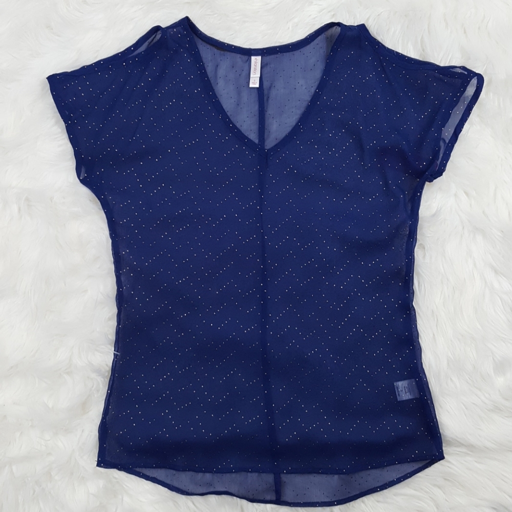 Xhilaration Royal Blue Top Size Small